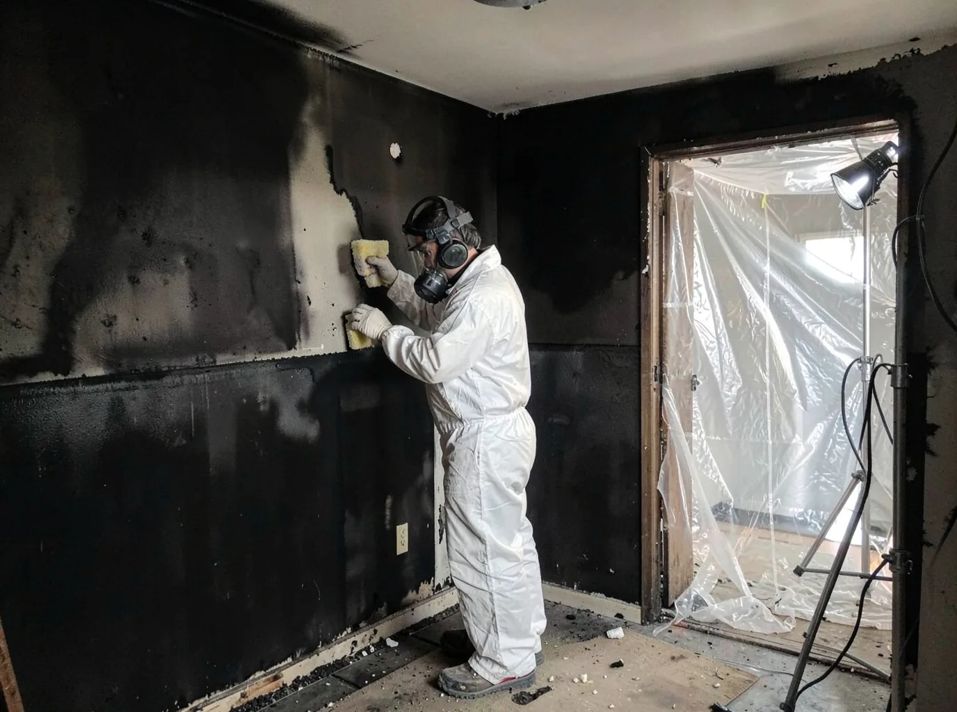 Fire Damage Restoration company in Plevna, KS
